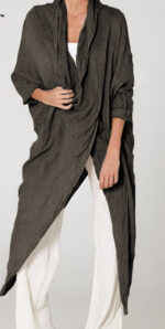 Loose asymmetrical blouse - Image 7