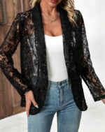 Lace Blouse Jacket - Image 2