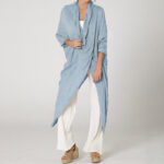 Loose asymmetrical blouse - Image 2