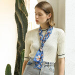 Silk streamer scarf - Image 2