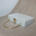 Metallic portable acrylic dinner bag light luxury handbag - Image 4