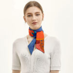 Spring silk scarf - Image 3