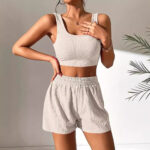 Fashion Casual Vest Shorts Set - Image 2