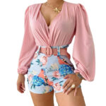Women's Fashion Print Casual Belt Set - Image 3