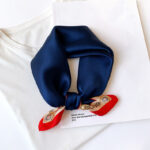Silk Scarf Women Fashion Small Silk Scarf - Image 9