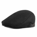 Fashion Simple Men's Retro Woolen Beret - Image 3