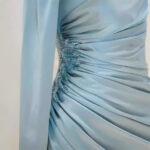 High-grade Pleated Formal Dress - Image 2