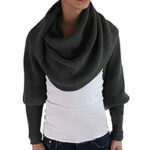 Sweater Scarf Cashmere Ladies Girl Woman Clothing Casual Wear - Image 2