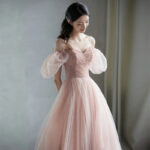 Engagement Summer Host Formal Dress Female Wedding - Image 4