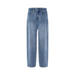 Blue Washed Loose Jeans High-end Women's Trousers High-grade - Image 5