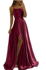 Evening Dress Prom Robe Formal  Simple Split - Image 7
