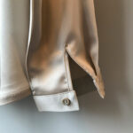 Women's silk satin shirt - Image 3