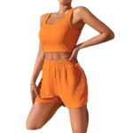 Fashion Casual Vest Shorts Set - Image 5