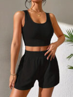 Fashion Casual Vest Shorts Set - Image 6