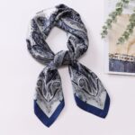 Printed Scarf Silk-like Fashion Shirt Scarf Scarf - Image 7