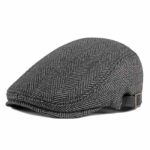 Fashion Simple Men's Retro Woolen Beret - Image 4